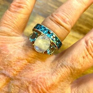 Moonstone and Blue Set